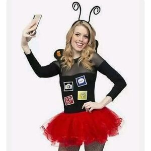 NWT Suit Yourself Social Butterfly Kit Halloween Costume Funny Pun Fun Party New